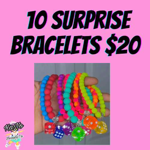 10 Surprise Bracelets For $20