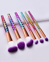Load image into Gallery viewer, Magical Unicorn 🦄 6 piece Makeup Brush Set
